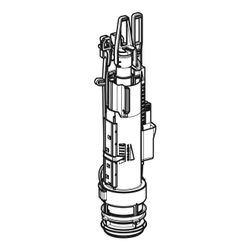 Geberit Typ 212 Spülventil mit Drossel, komplett, für Omega Unterputz-Spülkästen... GEBERIT-244830001 4025410903747 (Abb. 1)