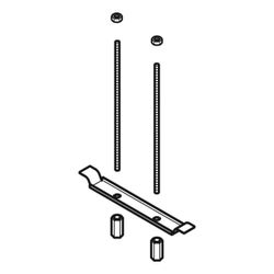Geberit Befestigungsmaterial für Pluvia Aufstockelement, CrNi-Stahl 1.4301, 24081600... GEBERIT-240816001 4025416050131 (Abb. 1)