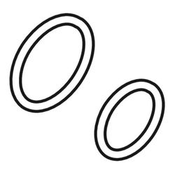 Geberit Set O-Ringe für Duscharm, Geberit AquaClean 4000 Sela bis Baujahr 2018... GEBERIT-242176001 4025416735816 (Abb. 1)