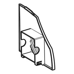 Geberit Abdeckung für Filterfach, Geberit AquaClean 5000/5000plus, Bahama-Beige... GEBERIT-242182101 4025416736837 (Abb. 1)