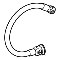 Geberit Spülschlauch für verdeckte Urinalsteuerung... GEBERIT-242209001 4025416739579 (Abb. 1)