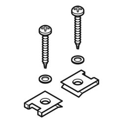 Geberit Befestigungsmaterial für Laubfang, für Geberit Pluvia Dachwassereinlauf... GEBERIT-242447001 4025416095354 (Abb. 1)