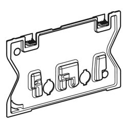 Geberit Schutzplatte für Sigma Unterputzspülkasten... GEBERIT-242418001 4025416090199 (Abb. 1)