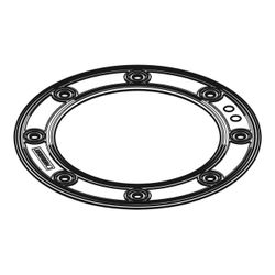 Geberit Flanschdichtung für Pluvia Dachwassereinlauf mit Ablaufleistung 12l/s und ko... GEBERIT-242610001 4025416157274 (Abb. 1)