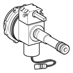 Geberit Ventilblock für Typ 87, 88 Waschtischarmaturen mit Mischer, Griff... GEBERIT-242127001 4025416846451 (Abb. 1)