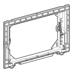 Geberit Befestigungsrahmen für Sigma80 Betätigungsplatte, eckig, 242617001... GEBERIT-242617001 4025416157588 (Abb. 1)