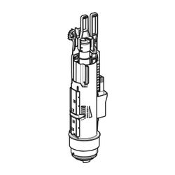 Geberit Typ 212 Spülventil für Sigma, Delta, Unterputz 300 Unterputz-Spülkästen... GEBERIT-244821001 4025410903884 (Abb. 1)