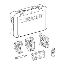 Geberit Mapress Pressschlingen Typ 2, im Koffer Außendurchmesser 42/54mm... GEBERIT-691296002 4025416114710 (Abb. 1)