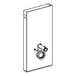 Geberit Monolith Sanitärmodul für Wand-WC, Höhe 101cm, Frontverkleidung aus Steinzeu... GEBERIT-131022JV5 4025410954633 (Abb. 1)