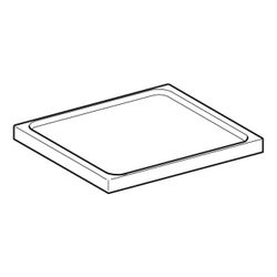 Geberit Renova Plan Abdeckplatte für Seitenschrank 1 Schublade, ab Baujahr 2021, Wei... GEBERIT-245032011 4025410579058 (Abb. 1)