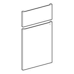 Geberit Renova Plan Set Schubladenfront, eine Tür für Seitenschrank, ab Baujahr 2021... GEBERIT-245058001 4025410574701 (Abb. 1)