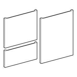 Geberit Renova Plan Set Schubladenfront, 2 Türen für Mittelhochschrank (ab Baujahr 2... GEBERIT-245060JK1 4025410574220 (Abb. 1)
