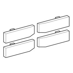 Geberit Deckkappen für Scharnier 155 Grad für Tür, 245101001... GEBERIT-245101001 4025410576200 (Abb. 1)