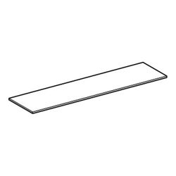 Geberit iCon Glaseinlegeboden für Hochschrank, verkürzte Ausladung, Breite 41cm, 1cm... GEBERIT-245332001 4025410582881 (Abb. 1)