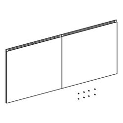 Geberit Acanto Set Schubladenfronten für Unterschrank für Waschtisch Weiß/lackiert h... GEBERIT-245356001 4025410583123 (Abb. 1)