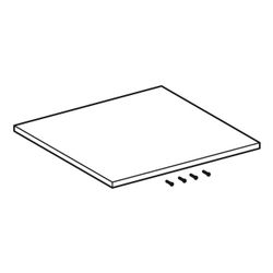 Geberit iCon Abdeckplatte für Seitenschrank Weiß/lackiert hochglänzend... GEBERIT-245295001 4025410582515 (Abb. 1)