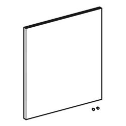 Geberit iCon Tür Unterschrank für Handwaschbecken, 1 Tür, Waschtisch 38cm, Nussbaum/... GEBERIT-245170001 4025410581266 (Abb. 1)