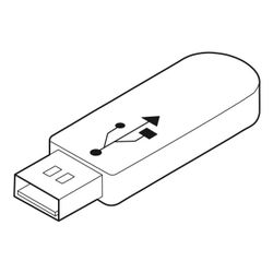 Geberit USB-Stick mit Analyse-Software für CP700G Hydraulikaggregat, 691234001... GEBERIT-691234001 4025410938060 (Abb. 1)