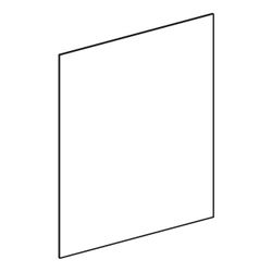Geberit Tür kurz, für Geberit ONE Spiegelschrank, ab Baujahr 2021, Nennbreite 60cm, ... GEBERIT-244895001 4025410934765 (Abb. 1)