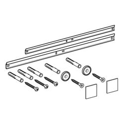 Geberit Befestigungsmaterial für Aufputz-Montage, ONE Spiegelschrank, ab Baujahr 202... GEBERIT-244908001 4025410934826 (Abb. 1)