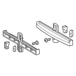 Geberit Set Träger für Glaseinlegeboden, ONE Spiegelschrank, ab Baujahr 2021... GEBERIT-244887001 4025410934680 (Abb. 1)