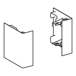 Geberit Set Sockelblende für Geberit AquaClean Mera Classic WC-Komplettanlage Stand-... GEBERIT-244109001 4025416222682 (Abb. 1)