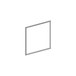 Geberit Abdeckrahmen für Geberit ONE Spiegelschrank, UP-Montage, Breite 62,8cm, Weiß... GEBERIT-505841001 4025410607522 (Abb. 1)