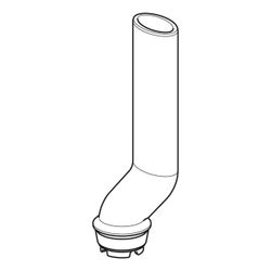 Geberit Standrohr für Säuglingsbadewanne... GEBERIT-245391001 4025410600691 (Abb. 1)