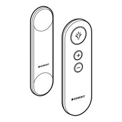 Geberit Fernbedienung klein für Geberit AquaClean Alba, Tuma Classic, ab Baujahr 202... GEBERIT-245368011 4064746001321 (Abb. 1)