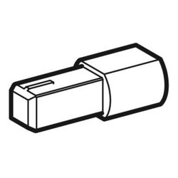 Geberit Welle für Deckelheber für Geberit AquaClean Mera Comfort... GEBERIT-243213001 4025416430124 (Abb. 1)