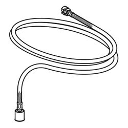 Geberit Panzerschlauch für Geberit AquaClean Mera, Sela, Tuma, Alba... GEBERIT-243250001 4025416440192 (Abb. 1)
