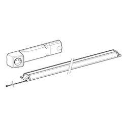 Geberit Steckdosenelement mit ComfortLight-Modul für Unterschränke mit Breite 60cm... GEBERIT-505091002 4025410630742 (Abb. 1)