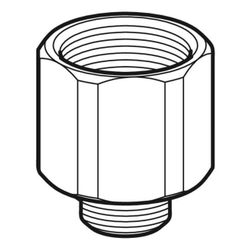 Geberit Adapter Rohrgewinde G 3/4", Rohrgewinde G 1", verzinkt... GEBERIT-362875261 4025410646170 (Abb. 1)