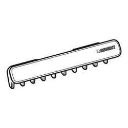 Geberit ONE Ablaufblende mit Kammeinsatz, Magnetbefestigung, Mattschwarz, easy-to-cl... GEBERIT-505082141 4025410065803 (Abb. 1)