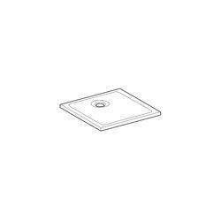 Geberit Nemea quadratische Duschwanne 80x80x3,5cm, Mattweiß... GEBERIT-550590001 4025410627148 (Abb. 1)