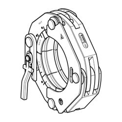 Geberit Mapress Pressschlinge Typ 2XL/Typ 3 Außendurchmesser 108mm... GEBERIT-90799 4024723907992 (Abb. 1)