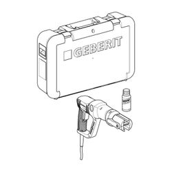 Geberit EFP 203 Pressgerät im Koffer 230V/50-60 Hz, Typ 2 FlowFit... GEBERIT-691026P21 4025410728449 (Abb. 1)