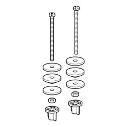 Geberit Befestigungsmaterial für Keramikspülkasten aufgesetzt... GEBERIT-217869001 4025416033264 (Abb. 1)