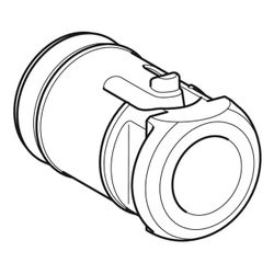 Geberit Durchflussmengenregler 14l/min für Urinalsteuerung... GEBERIT-243327001 4025416576938 (Abb. 1)