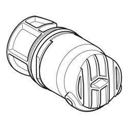 Geberit Sprühkopfdüse komplett, 243333001... GEBERIT-243333001 4025416577843 (Abb. 1)