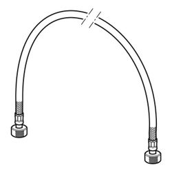 Geberit Panzerschlauch für integrierte Steuerung... GEBERIT-243341001 4025416578291 (Abb. 1)