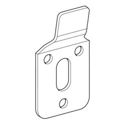 Geberit Befestigungslasche für Urinaltrennwand... GEBERIT-554011000 4022009183184 (Abb. 1)