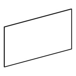 Geberit Schubladenfronten für ONE Seitenschrank 1 Schublade, Breite 45cm, Mattschwar... GEBERIT-245627008 4025410707864 (Abb. 1)