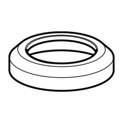 Geberit Wandrosette für Anschlussbogen 90° für WC Außendurchmesser 110mm, weiß-alpin... GEBERIT-242026111 4025416050568 (Abb. 1)