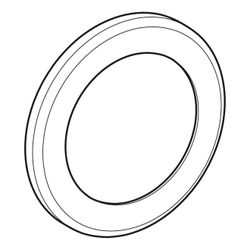 Geberit Typ 10 Rosette für IR Taster Round, Mattschwarz... GEBERIT-245553141 4025410058492 (Abb. 1)