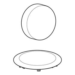 Geberit Fertigbauset für Badewannenablauf, Hochglanz verchromt... GEBERIT-245457211 4025410646736 (Abb. 1)