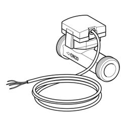Geberit Temperatur-, Volumenstromsensor für GEBUS, DN 10, G 3/4"... GEBERIT-616250001 4025410602893 (Abb. 1)