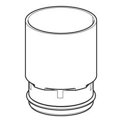 Geberit Verlängerung für Einlaufstutzen für CleanLine Duschrinnen... GEBERIT-154316001 4025410050021 (Abb. 1)