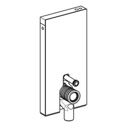 Geberit Monolith Plus Sanitärmodul für Stand-WC 101cm, Frontverkleidung Glas Sandgra... GEBERIT-131203JL7 4025410762894 (Abb. 1)