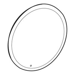 Geberit Option Round Lichtspiegel mit direkter und indirekter Beleuchtung 50x50cm, D... GEBERIT-502796001 4025410060112 (Abb. 1)